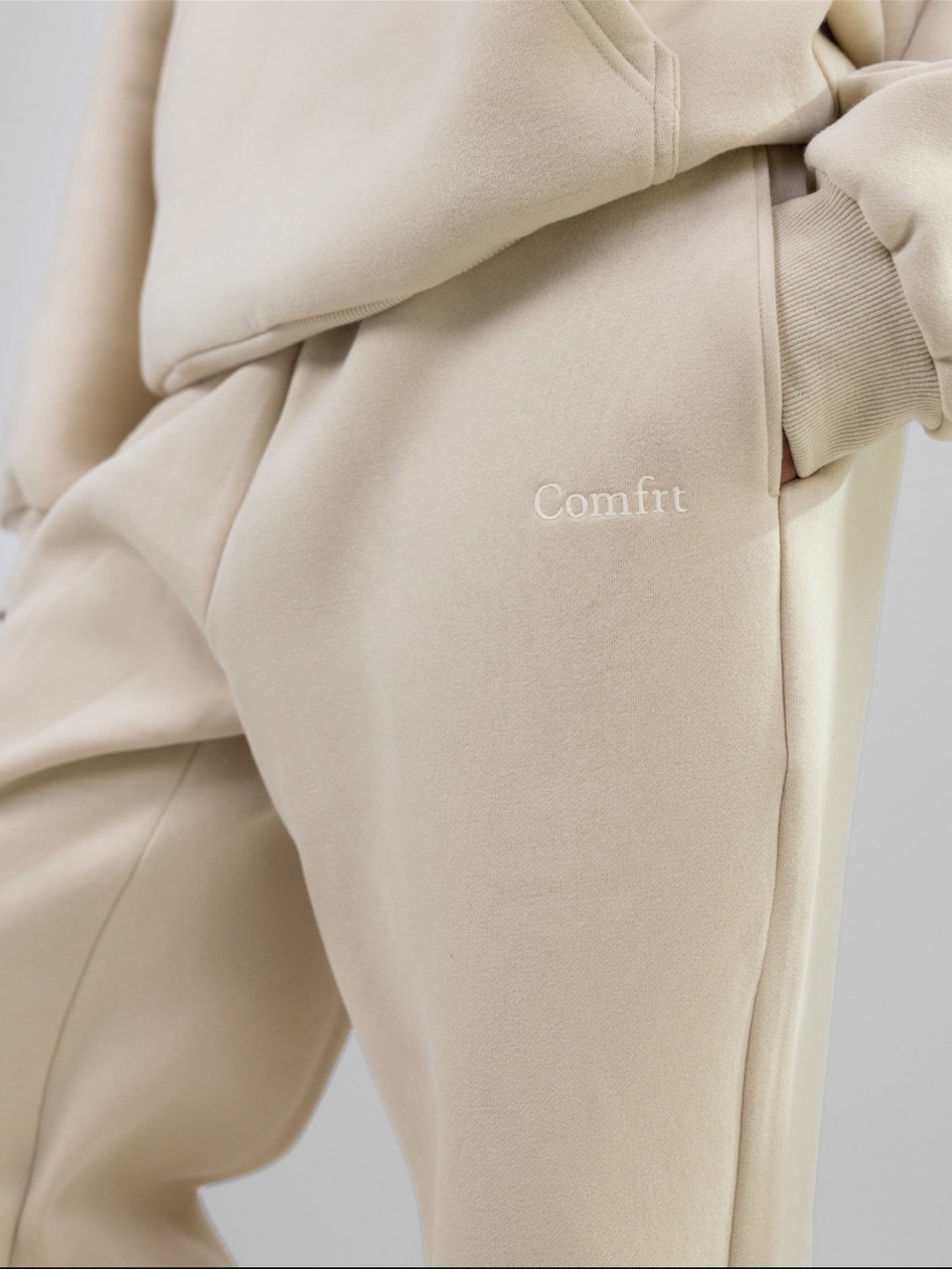 Bone  straight leg sweatpants